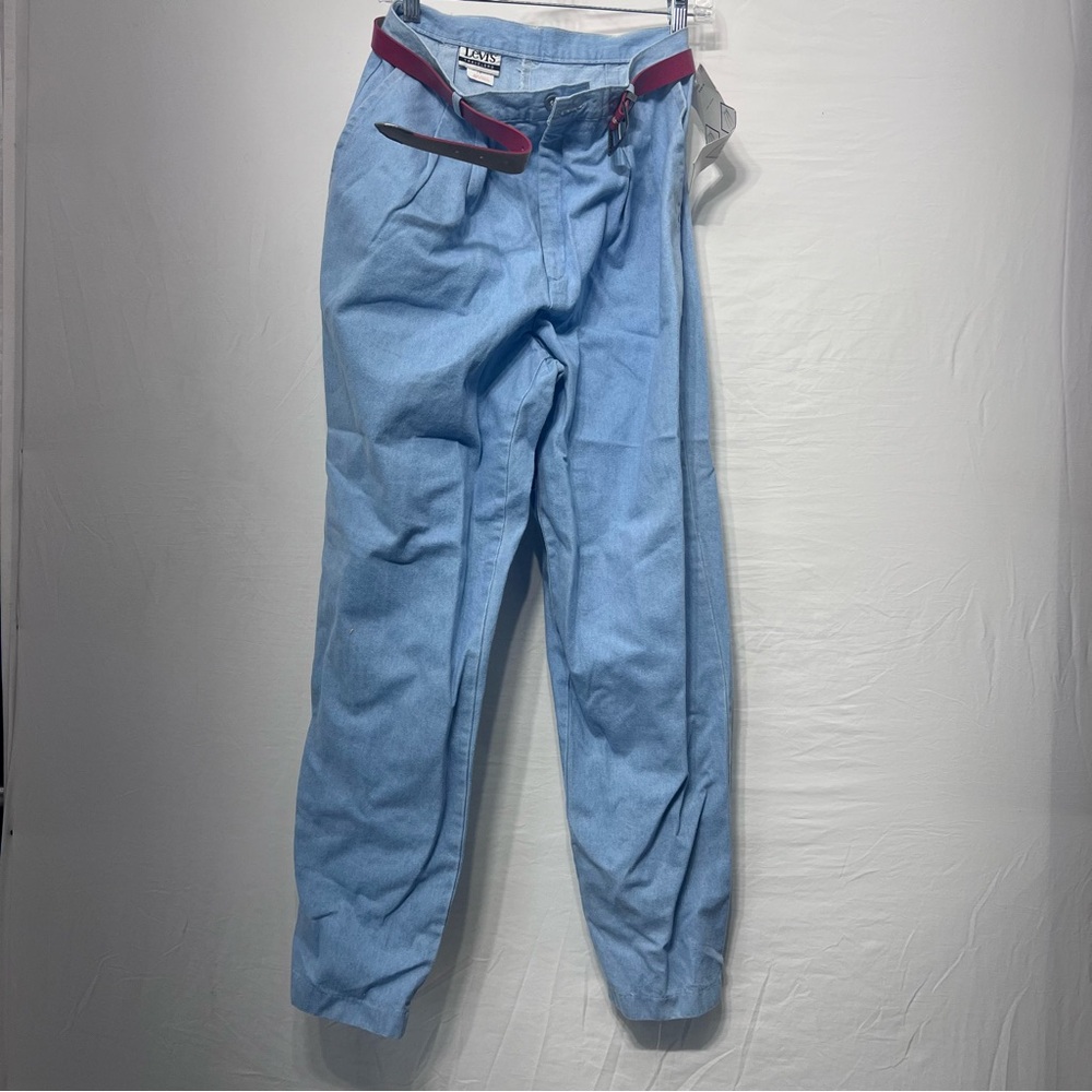 Levi's Travelers Pants Women's 14 HIdden Fit Denim High Rise Blue Vintage New